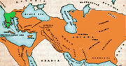 Map of Darius' expansion