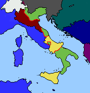 Италия начало