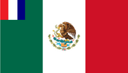 Flag of French Mexico