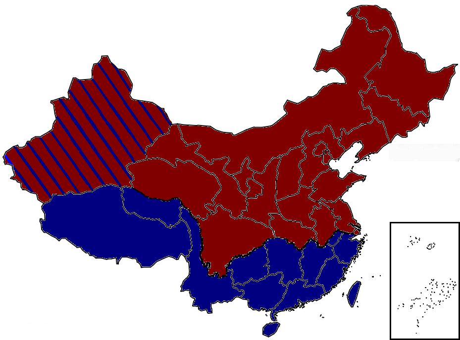 Maps (North and South China) Alternative History FANDOM powered by