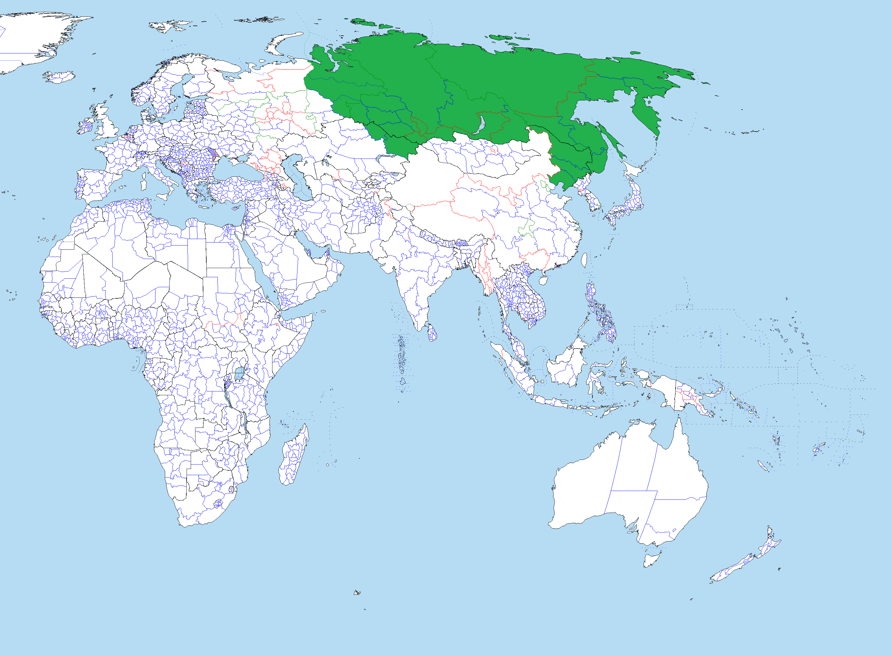Siberia On World Map Siberia (1962: The War to End all Wars of the World) | Alternative 