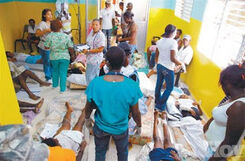 Hospitales llenos
