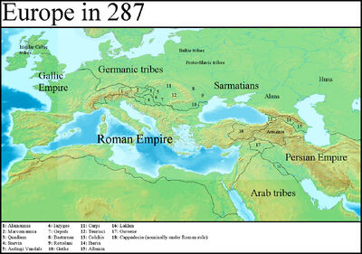 Europe in 287 (Gaul Rising)