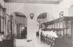 Switchboard in the early 1900s