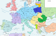 Europe 1918 map de1