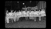 Demonstration in Rostock