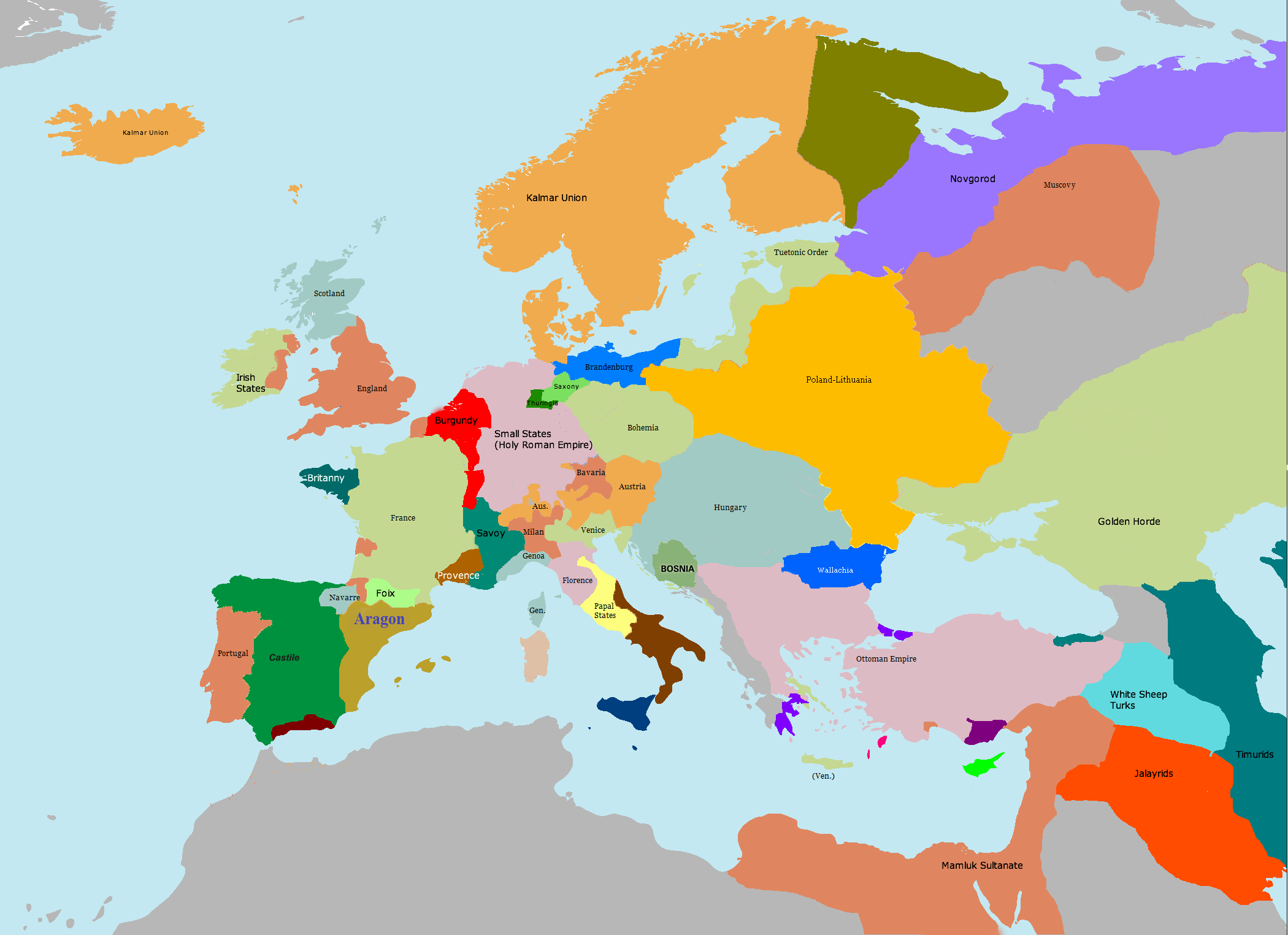 Europe Map Games