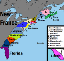 Federation of American Provinces Map