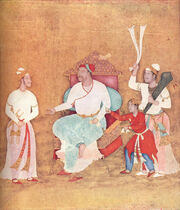 Portrait of Burhan Nizam Shah II