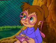 Jeanette Thinking Under Tree