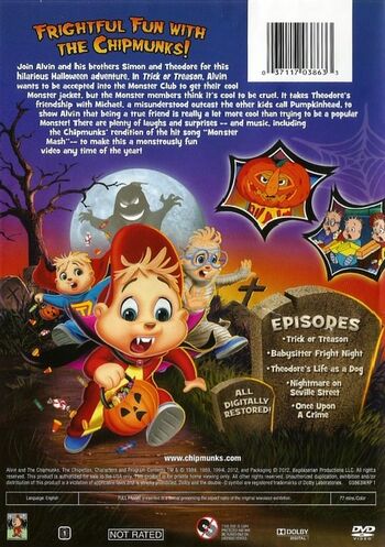 Halloween Collection (DVD) Alvin and the Chipmunks Wiki FANDOM Halloween Collection (DVD) Alvin and the Chipmunks Wiki FANDOM