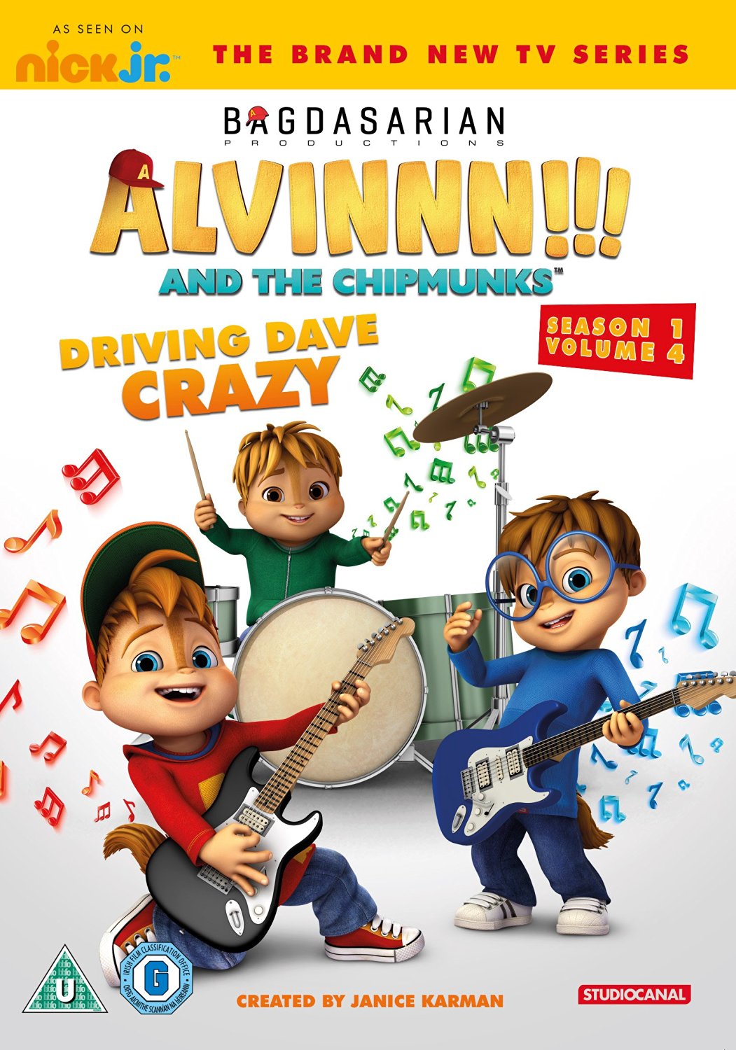 Driving Dave Crazy (Region 2 DVD) | Alvin and the Chipmunks Wiki