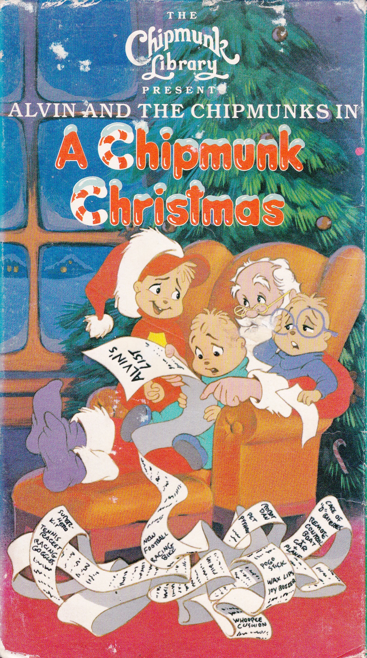 A Chipmunk Christmas (VHS) | Alvin and the Chipmunks Wiki | FANDOM