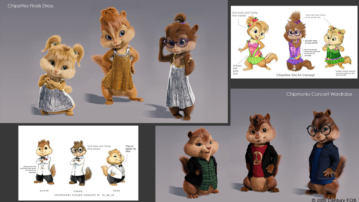 Image - Chipmunks Concert Wardrobe and Chipettes Finals Dress concepts
