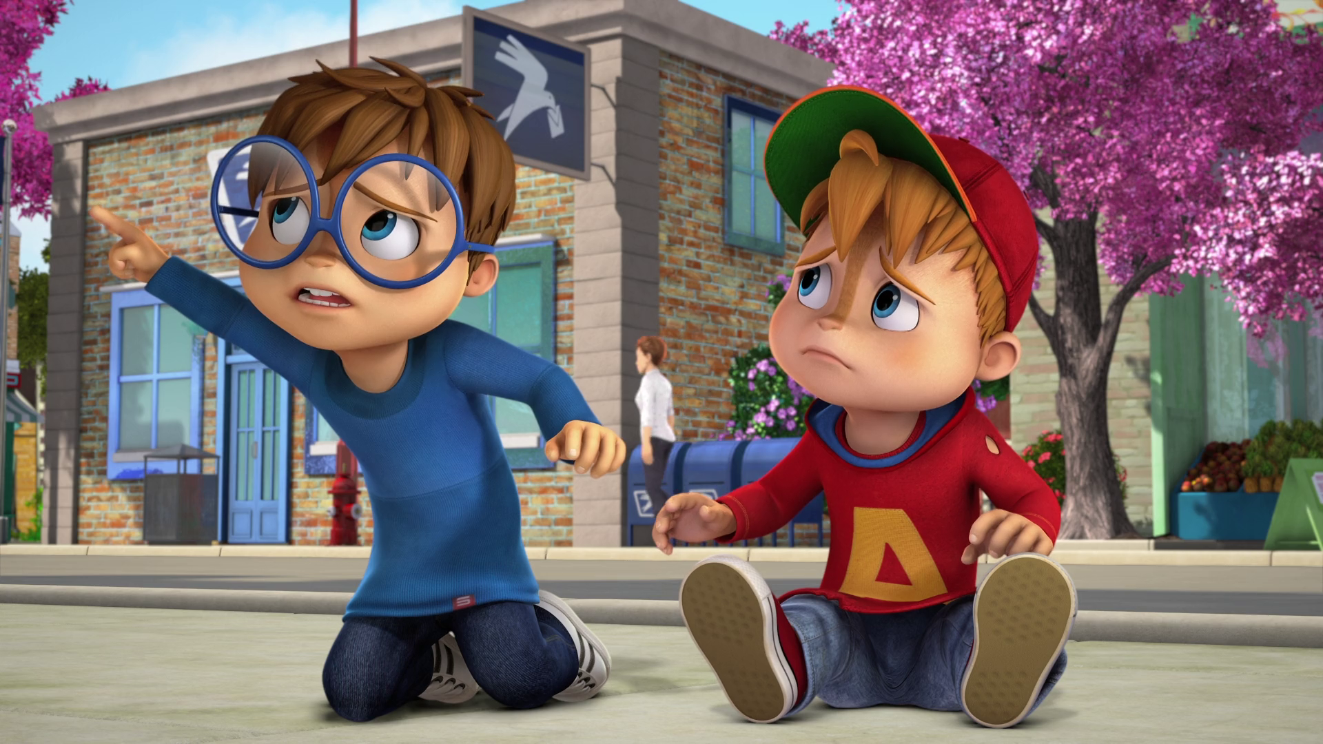 Image Alvin And Simon In Special Deliverypng Alvin And The Chipmunks Wiki Fandom Powered 