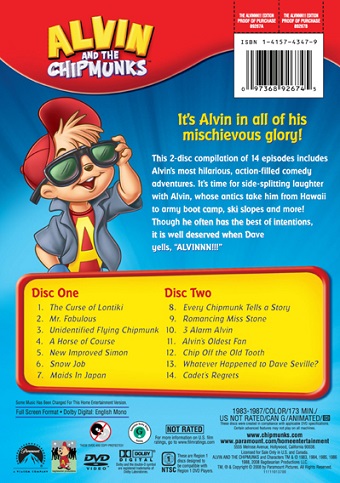 Image - The Alvin!!! Edition DVD Back Cover.jpg | Alvin and the