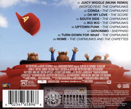 Alvin And The Chipmunks The Road Chip Original Motion Picture