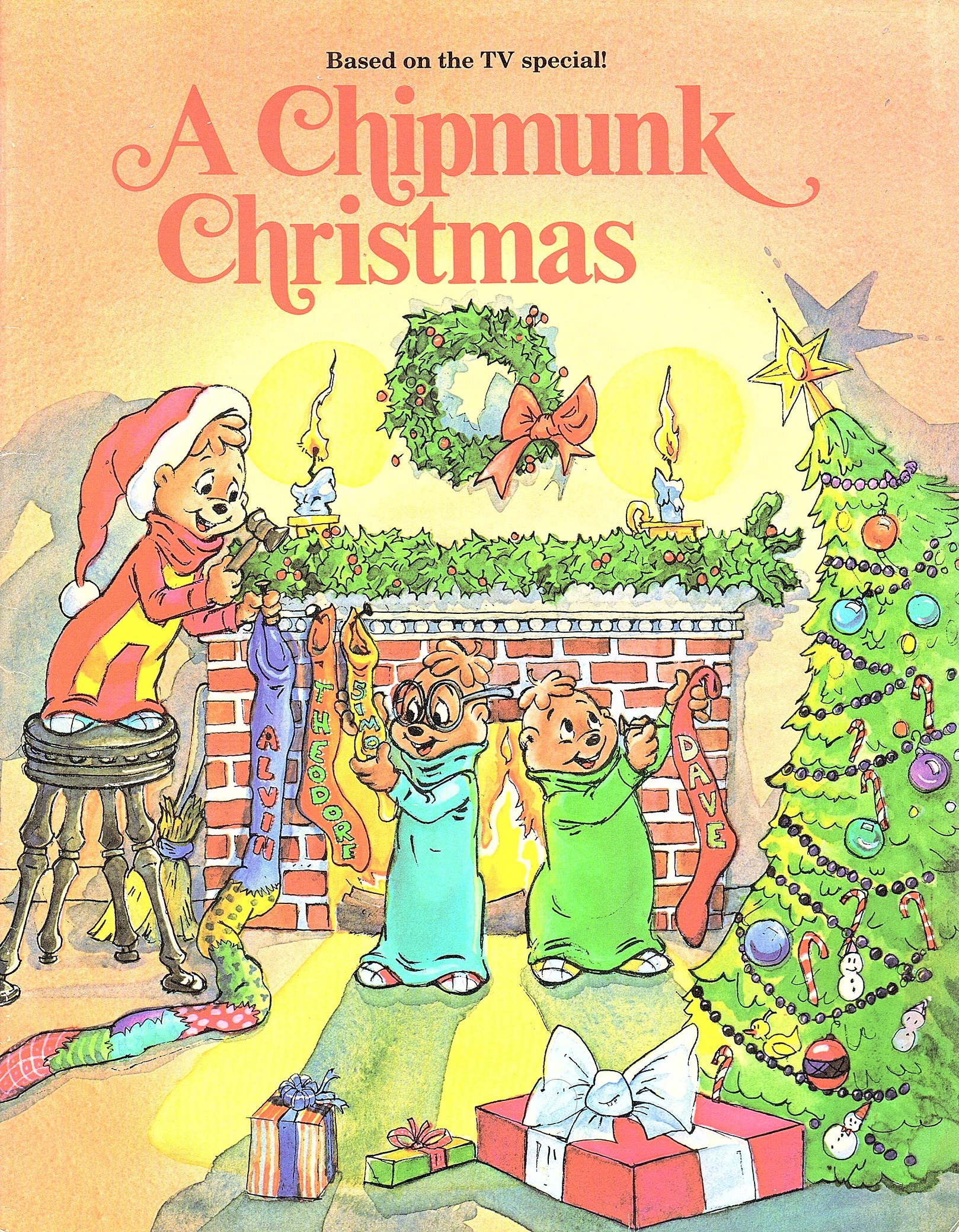 A Chipmunk Christmas (Book) | Alvin and the Chipmunks Wiki | FANDOM
