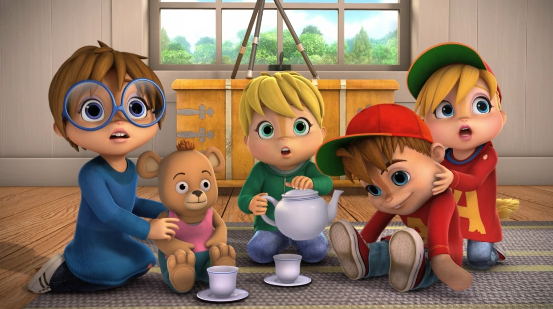 Image The Chipettes dressed as The Chipmunks.png Alvin and the