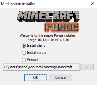 Forge installer