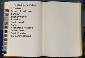 Arcane Compendium (Mechanics Page)