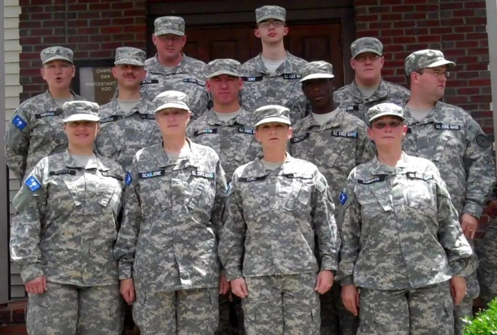 Image Graduates of the South Carolina State Guard Military Academy