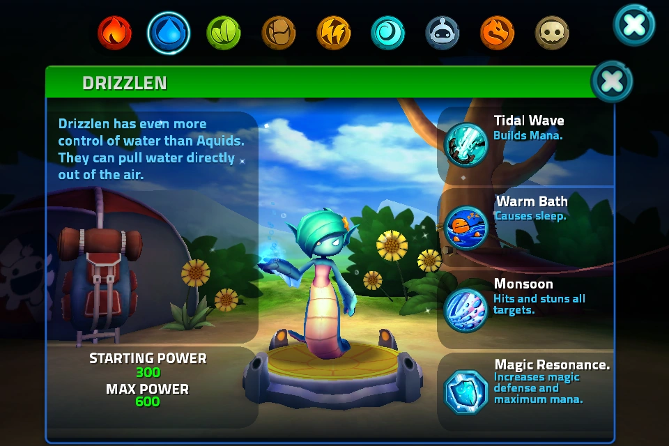 Drizzlen Amazing Battle Creatures Wiki Fandom