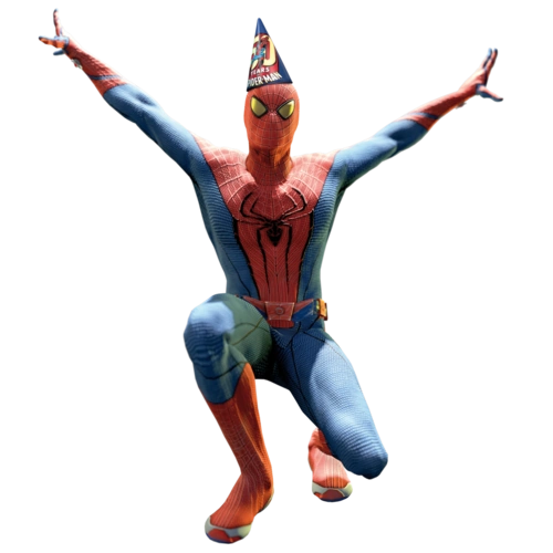 spiderman birthday hat