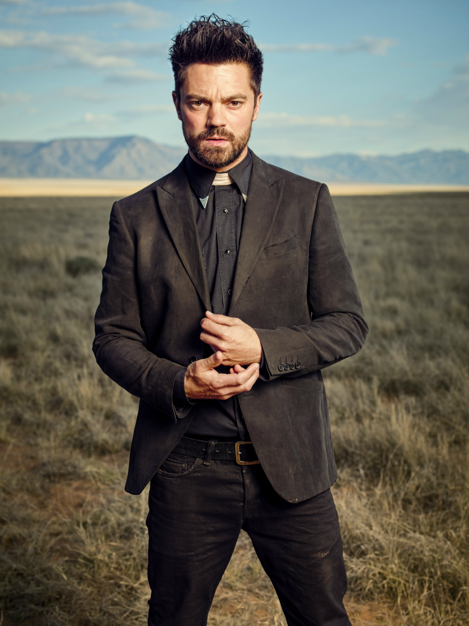 Image - Preacher season 1 - Jesse Custer on a field 2.png | Preacher ...