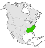 Mapa de Federalia en Norteamérica