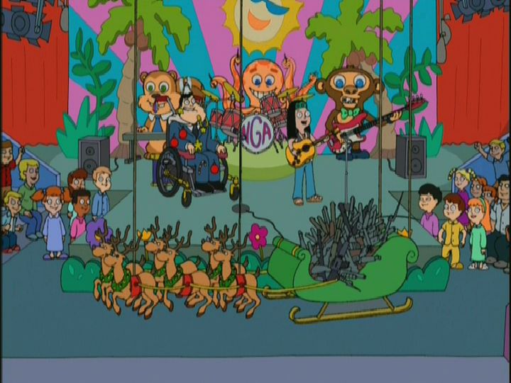 image i want a gun for christmas jpg american dad wikia fandom what does dad want for christmas