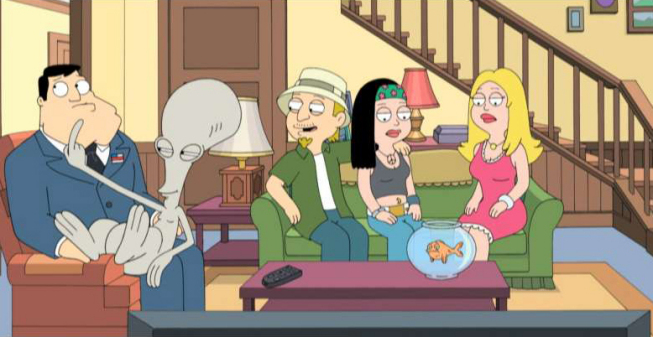 Nackt american dad francine Rose