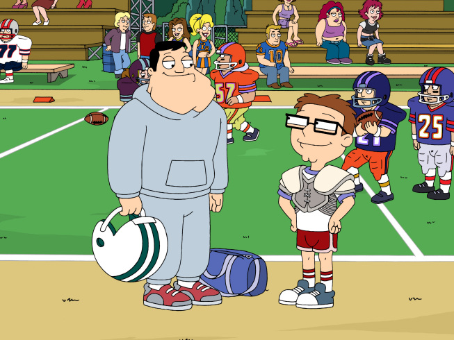 Image result for steve smith american dad football