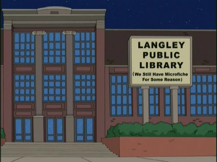 Langley Public Library American Dad Wikia FANDOM powered by Wikia