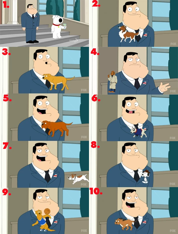 Stan's Top Ten Favorite Dogs American Dad Wikia FANDOM powered by Wikia