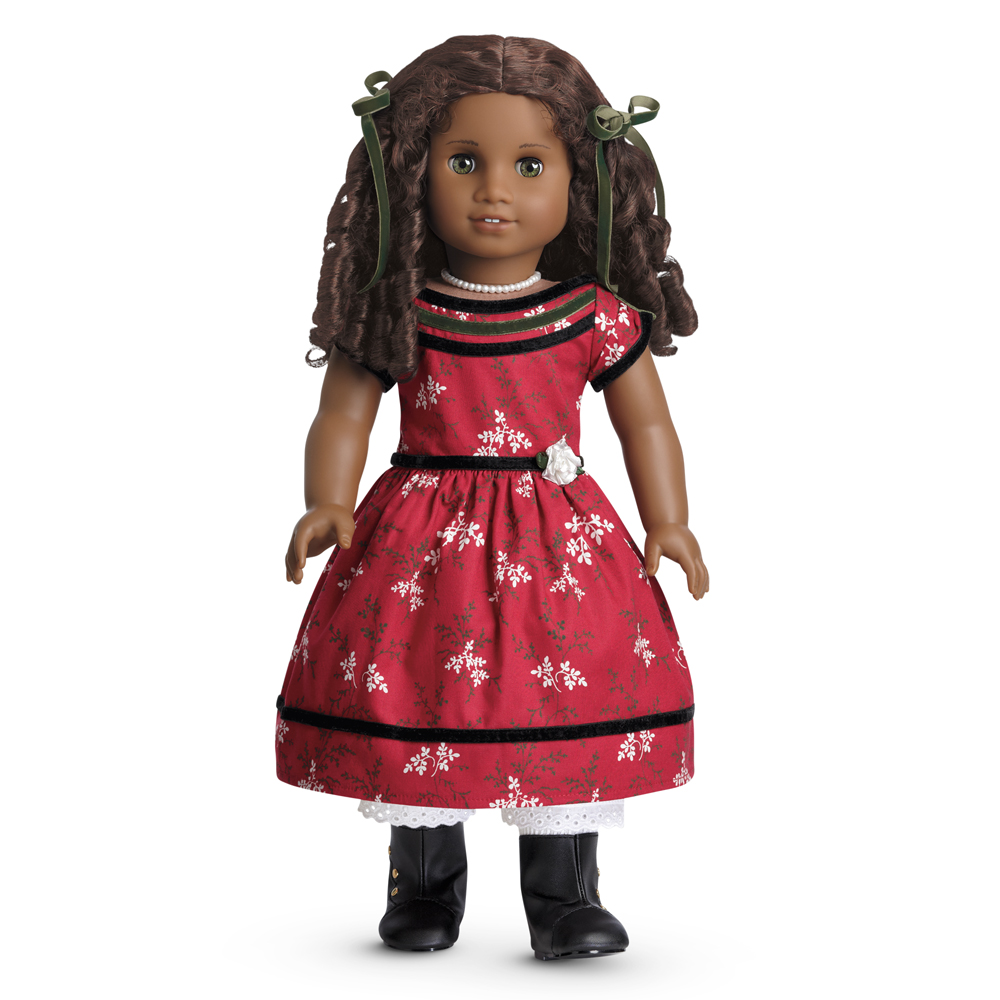 American Girl Kirsten Doll Summer Dress And Straw Hat