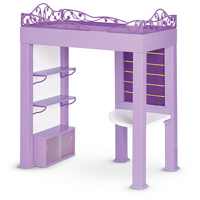 American Girl Doll of the Year Retired McKenna Loft Bed Orange Gymnastics Ribbon