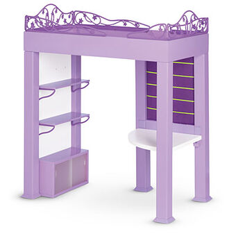 american girl doll loft bed