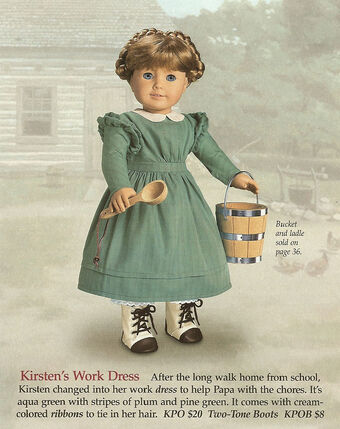 american girl kirsten work dress