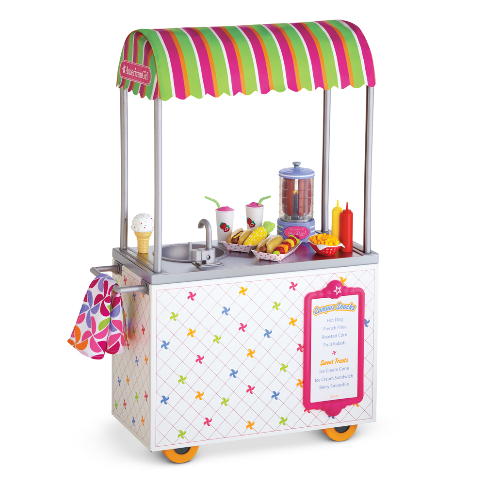 american girl hot dog stand