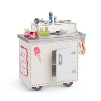 american girl doll food stand