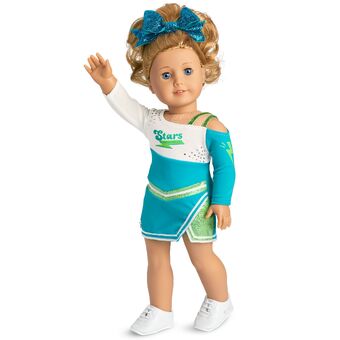 american girl nfinity cheer set