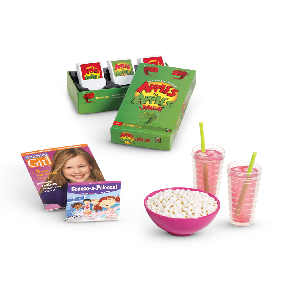 american girl popcorn set