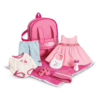 american girl bitty baby set