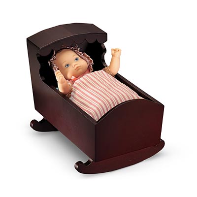 american girl cradle