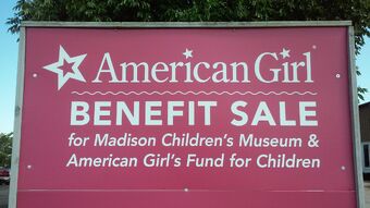 american girl benefit sale
