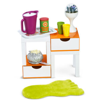 julie american girl doll bed