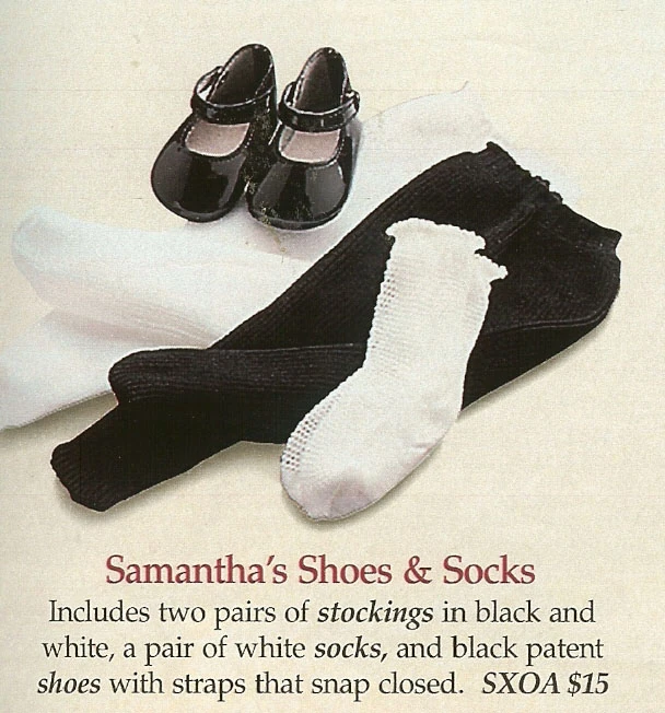 Samantha's Shoes and Socks American Girl Wiki FANDOM powered by Wikia