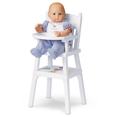 american girl table high chair