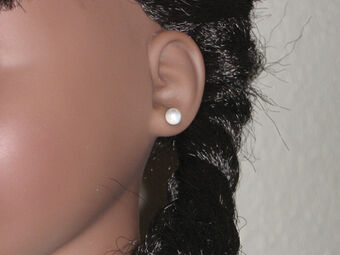 american girl doll ear piercing